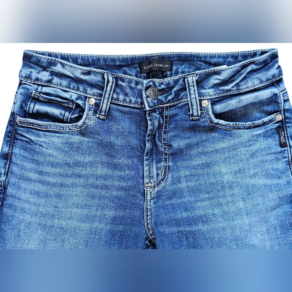 Silver Womens Elyse Capri Jeans - Picture 3 of 7